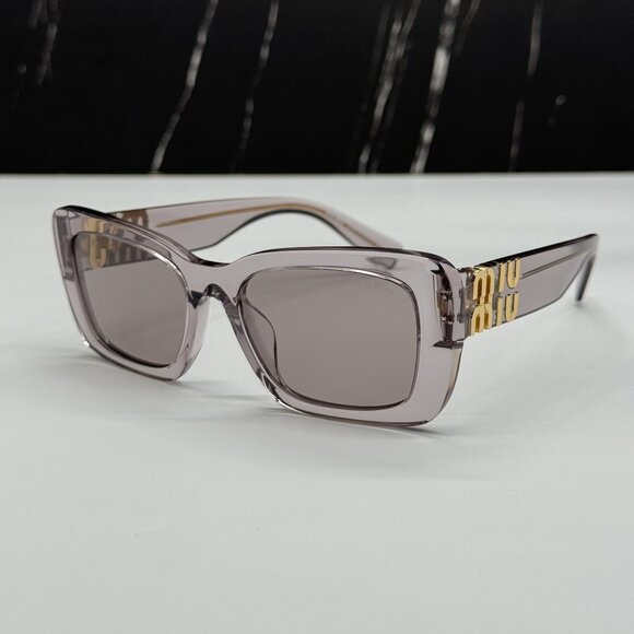 NEW MIU MIU MU07YS 12W20I PURPLE WOMEN SUNGLASSES SMU 07Y 12W20I, MU 07YS 12W20I - Picture 1 of 11